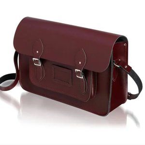 Cambridge Satchel 13" Satchel in Oxblood